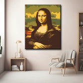Paint by Numbers Mona Lisa